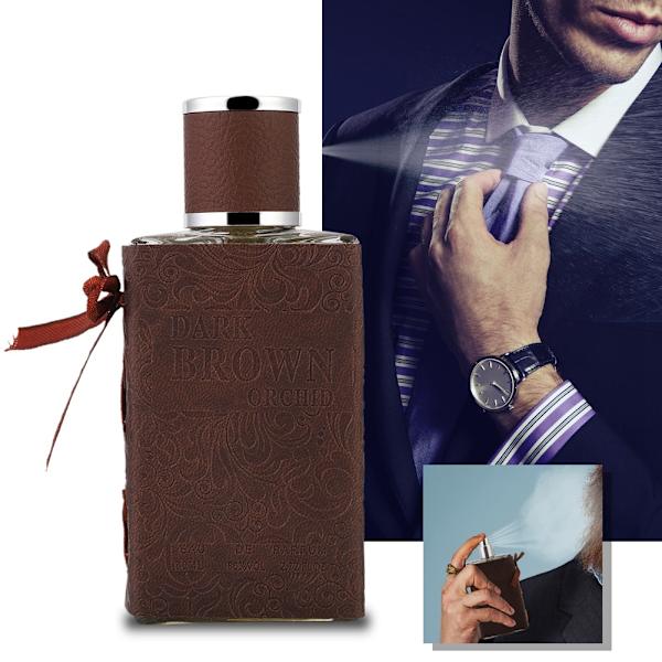 JEAN MISS French Men Doft Långvarig Cologne Parfym Födelsedagspresent 80ML (YT1760 Brown)