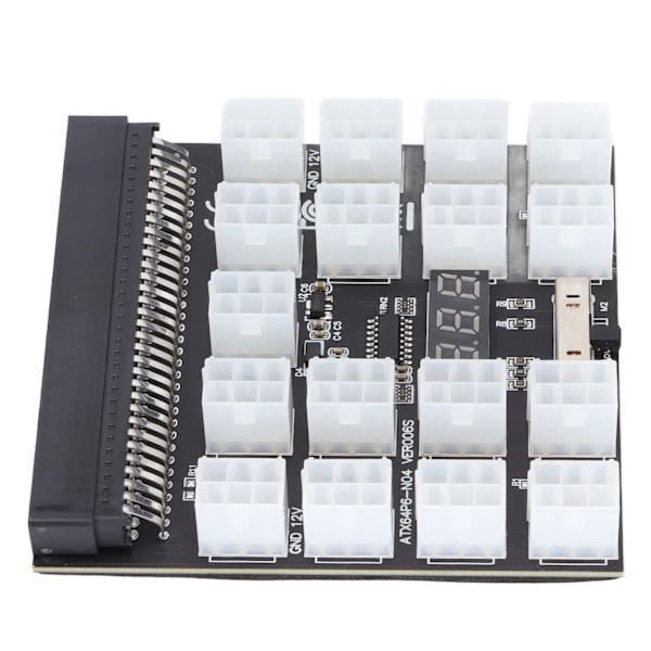 Serverströmkort 12V MOS LED-display Stabil Säker Strömförsörjningskortadapter för serverström