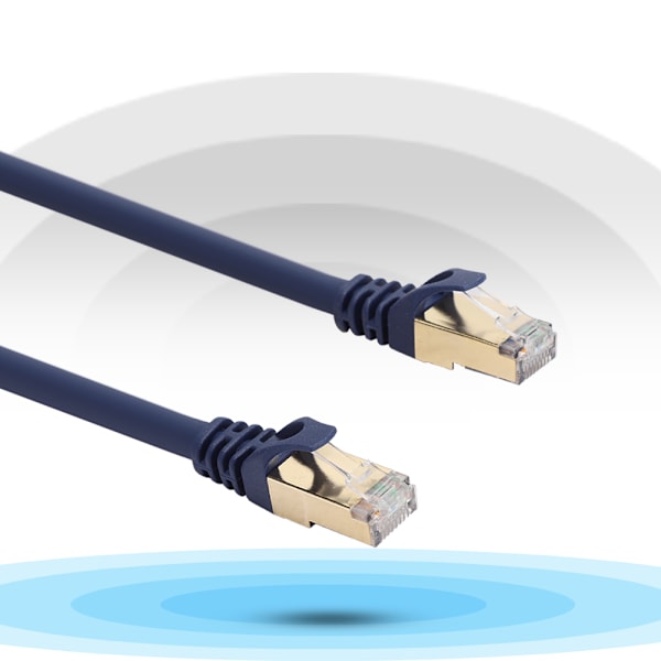 Netværkskabel iltfrit kobber 26AWG 2000Mhz til computer router set top box 40Gbps(15 meter)