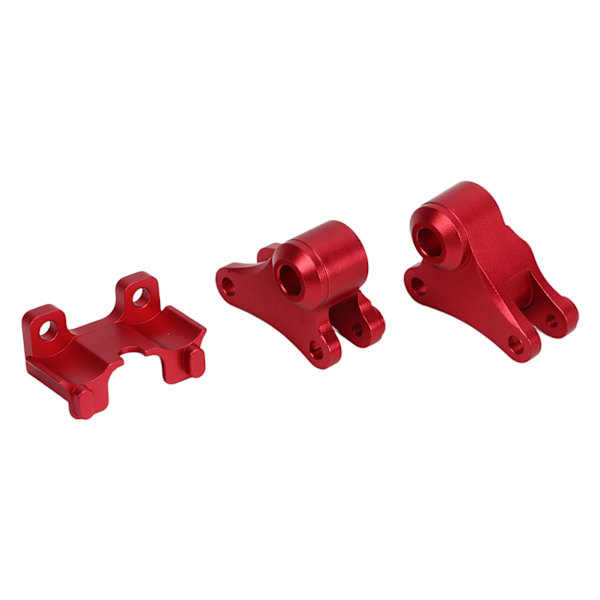 RC Bakre Gungbräda Aluminiumlegering Hög Hårdhet Hårt Slitstark Delikat 1/16 RC Bil Gungbräda Set för Traxxas E Revo VXL Röd