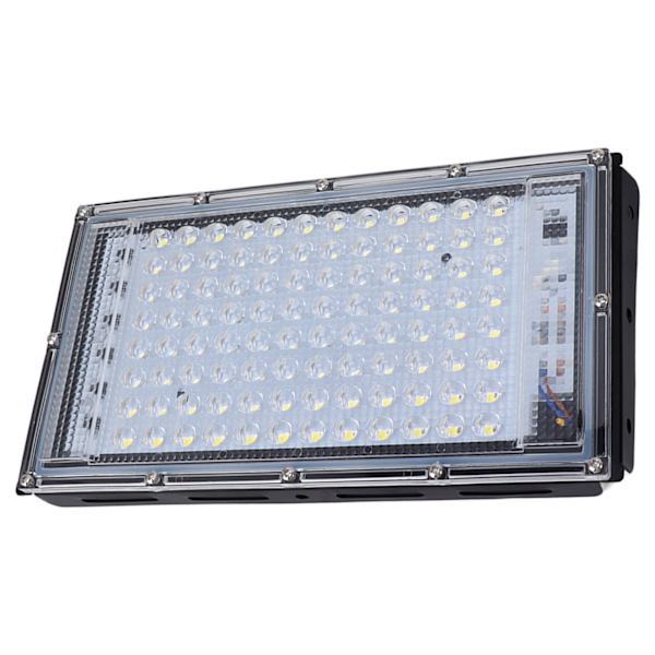 Ammattimainen 100 W:n LED-katulamppu, korkea kirkkaus, 96 LEDiä, energiansäästö, vedenpitävä ulkovalo, 180-240 V, puhdas valkoinen