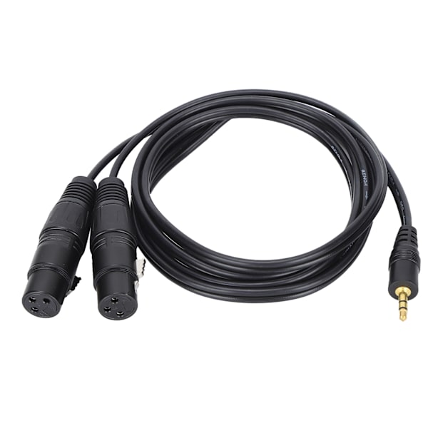 JORINDO Dobbel XLR Hunn til 3,5 mm Y-Splitter Kabel XLR Hunn til 1/8 Tommer Jack Kabelledning