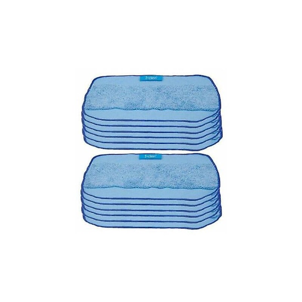 12-pakning Vaskbare Gjenbrukbare Mikrofiber Erstatningskluter for iRobot Braava 380t 320 Mint 4200 5200 Robotikk
