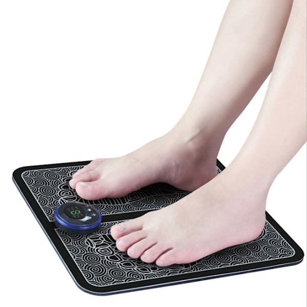 Pulse Electric Ben Feet EMS Massasjeapparat Intelligent Massasjeputepute for hjemmebrukA