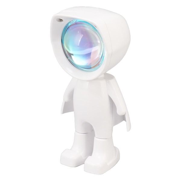 Romantisk astronaut robot solnedgang lampe projektor gul farve solnedgang lys til soveværelse live udsendelse fest værelse indretning