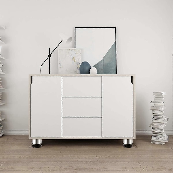 4 kpl Säädettävät huonekalujalat 50x100mm Pöydänjalat Kaapinjalat Metallijalat Huonekalujen jalat Keittiön työpöydän pöydänjalat Huonekalujen jalat Työtasojalat