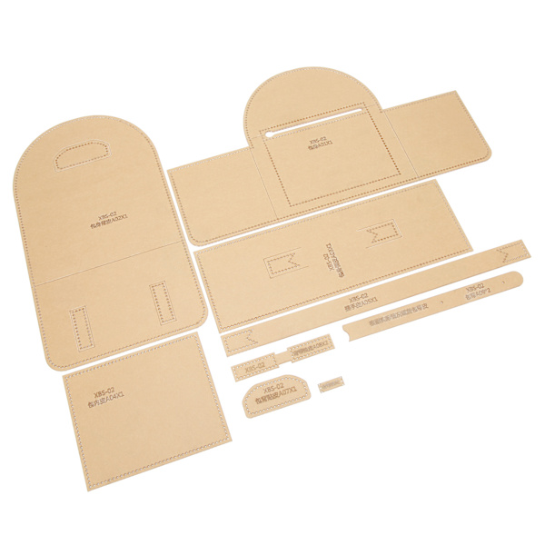 9 stk ryggsekk akrylmal Transparent lett akrylmal for DIY-håndverk