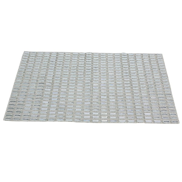 24*40 cm Hotfix Rhinestone Sheet Banding Mesh Trim Sheet DIY dekorationstilbehør