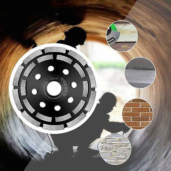 Diamantslibeskive til beton, sten og granit - 125 mm