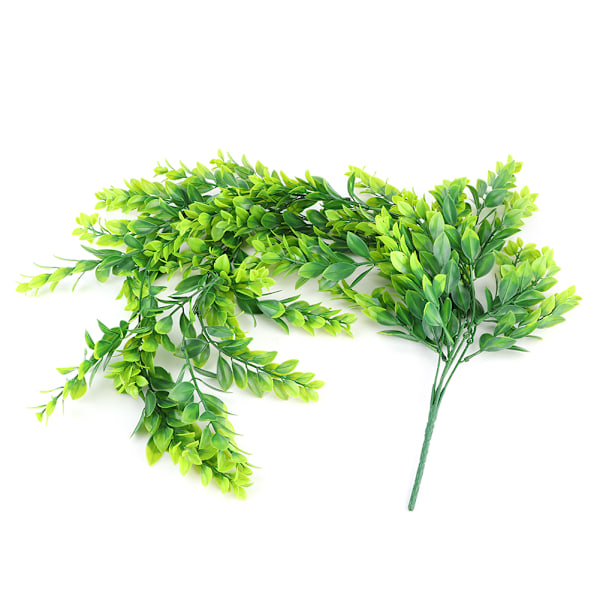 Artificial Hanging Plants Fake Leaves for Wall Home Porch Garden Fence Decoration