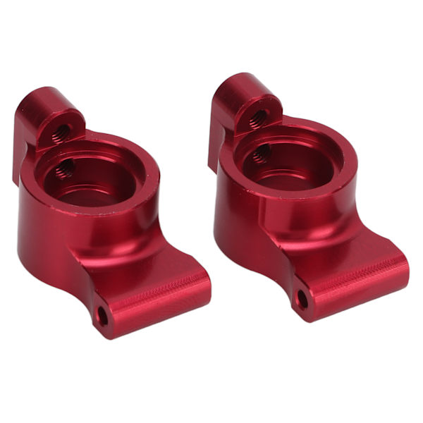 2 st aluminiumlegering bakaxelkoppar hög hållfasthet RC-tillbehör för LC Racing PTG‑2 1/10 RC-bilröd
