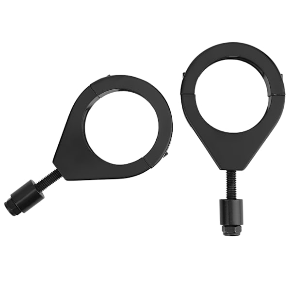 41mm Metalbelægning Motorcykel Blinklys Beslag Holder Klemmer Montering Tilbehør Sort