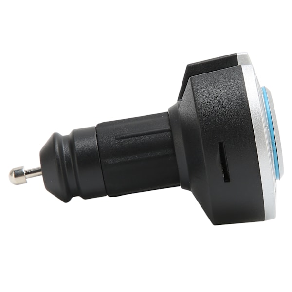Bluetooth FM-sändare Billadapter USB-minneskort 3 uppspelningslägen Display 87,5 till 108,0 MHz Billaddare 12 till 24 V