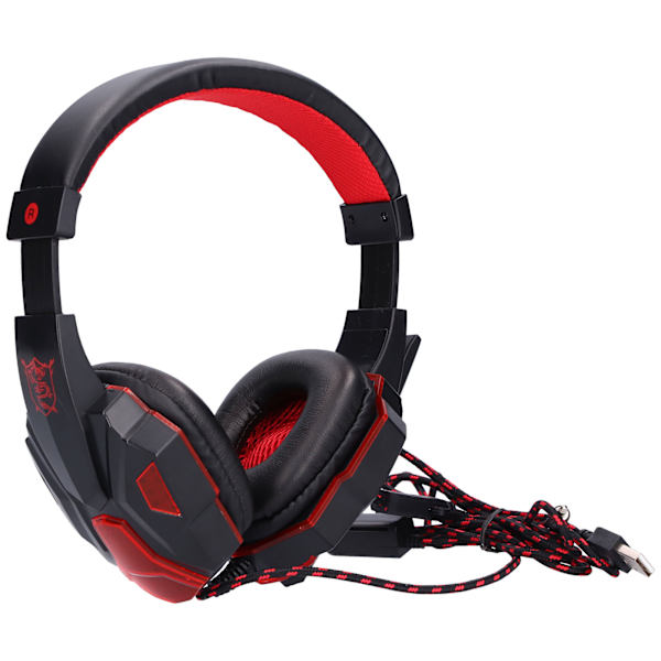 SY830MV Gaming Headphone Trådbundet Gaming Headset med Mikrofon för PS4 Controller