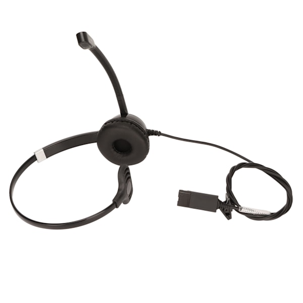 Call Center Headset Enkelt Øre Støydempende Justerbart Ergonomisk Business Headset med Mikrofon