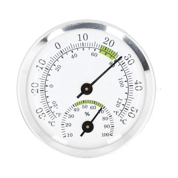 Skivetype Termometer Hygrometer Mini Hygrometer for Humidors Drivhushage Home Safe