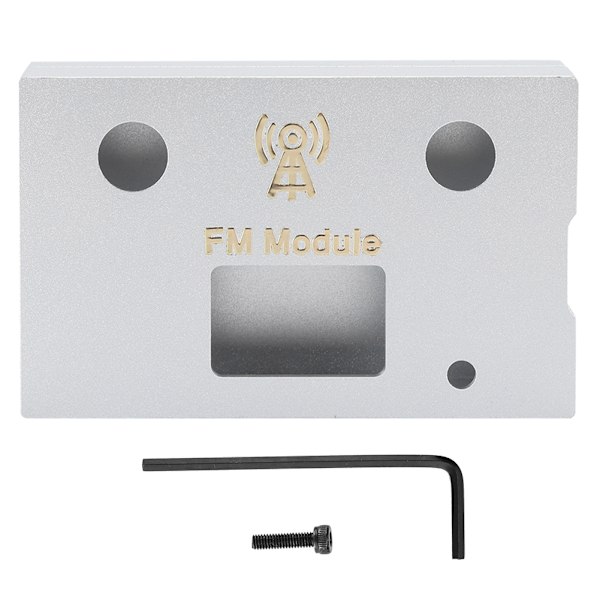 FM-radiomodul for DSP / PLL digital stereo i aluminiumlegering, forbrukerelektronikk, sølv