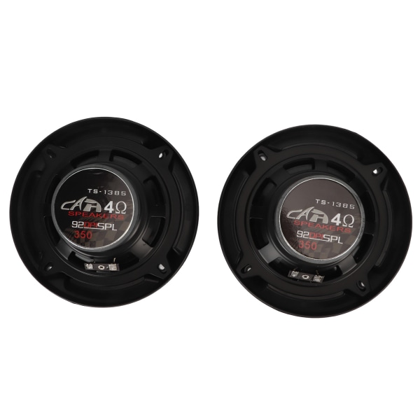 2 kpl 350 W koaksiaaliset auton kaiuttimet Lämmönpoisto 92 dB Herkkyys 4 Ohm Omni-suuntainen stereoääni autotorvi kuorma-autolle