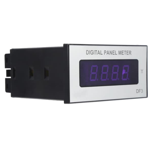 BERM Digitalt Panelmåler Digital Display Spændingsstrømmåleinstrument DF3 DC500V