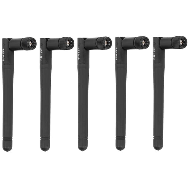 5PCS Vikbar Antenn Högförstärkande Rundstrålande Antenn för 433M Trådlöst Överföringssystem