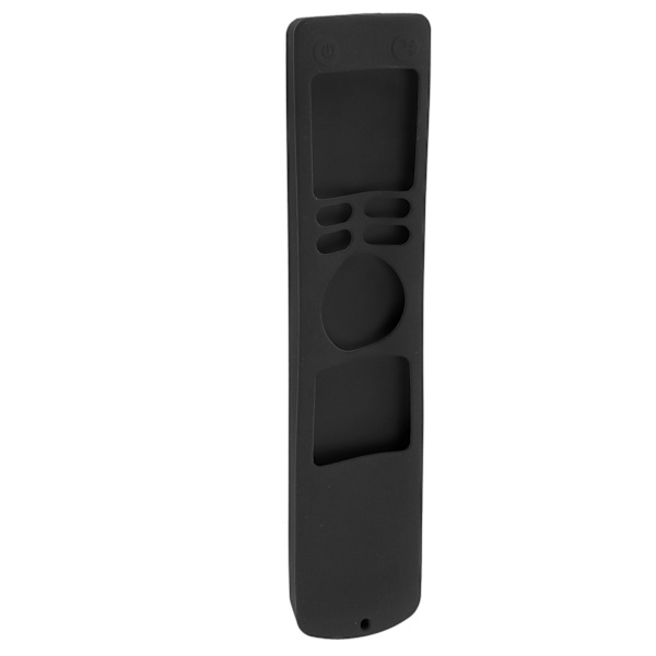 TV-fjernkontrolldeksel i myk silikon, støtsikker, sklisikker design, TV-fjernkontrollbeskyttelse for Xiaomi Mi 4S TV, svart