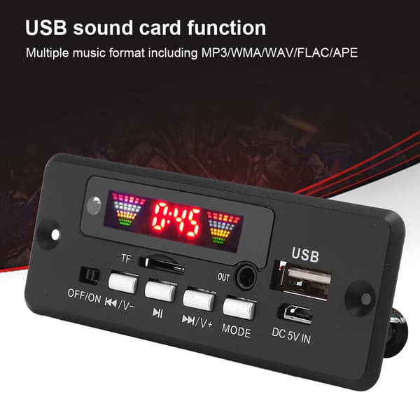 Bluetooth 5.0 Audio MP3 Decoder Board Modul med Fjernbetjening Højttalertilbehør