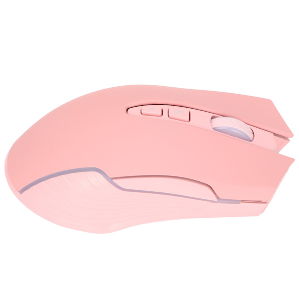 Trådlös spelmus 2,4 GHz RGB Fem nivåer DPI Justerbar Ergonomisk design Bärbara datortillbehör