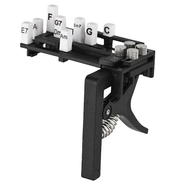 Gitarrinlärningshjälpmedel Gitarrackordpressare Ukulele Ackordtränare