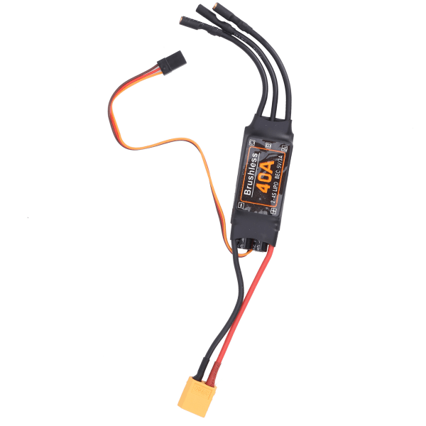 40A Børsteløs ESC Fartskontroller 5V/3A BEC Utgang for RC Drone Fly Tilbehør