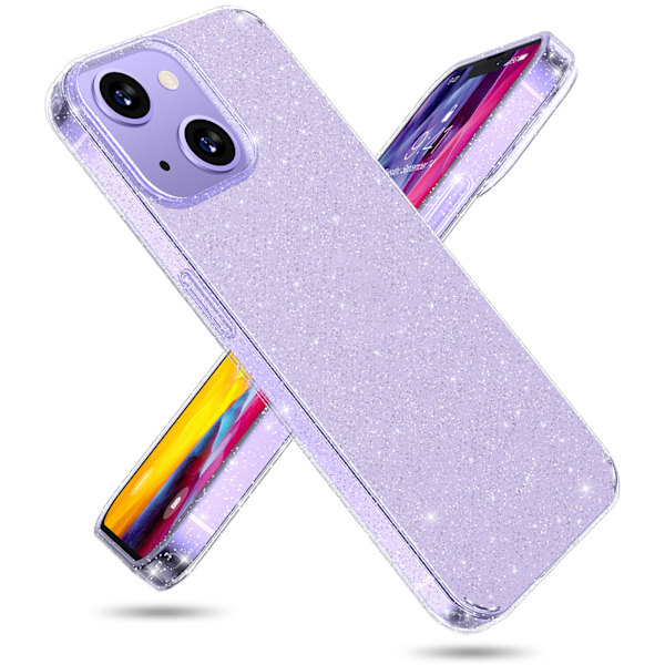 6,1 tuuman matkapuhelinkuori 1,5 mm PC TPU -liukueste suojakotelo IPhone 13 -kaksoiskameralle