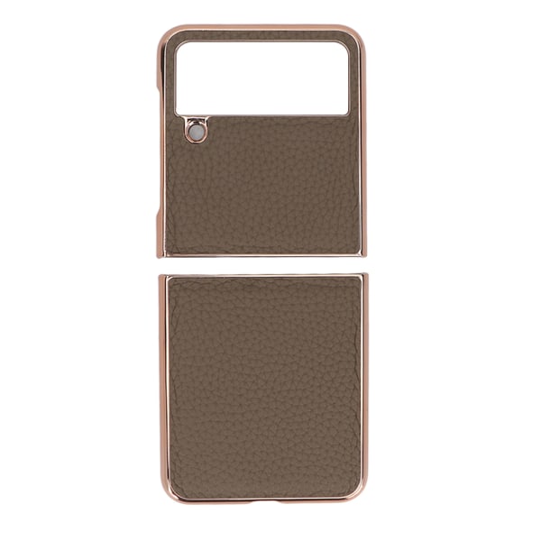 Phone Case nanopinnoitettu iskunkestävä naarmuuntumista suojaava puhelimen cover Samsung Galaxy Z Flip4 Elephant Grey -puhelimelle