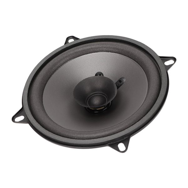 Bilhøyttalere 400W mellomtone 5 tommer koaksial ekstern magnetisk 4 OHMS 93dB 60Hz til 20KHz svart høyttaler for billydsystem