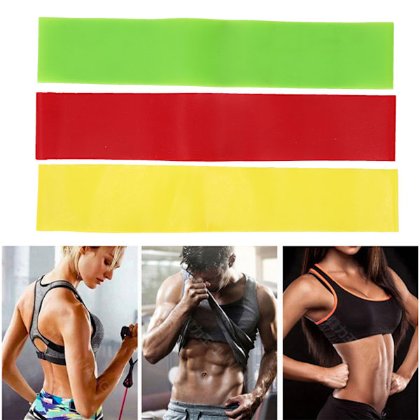 Resistance Loop Yoga Extend Band Kit Fitness Styrketräningsutrustning Benbantning1 Set