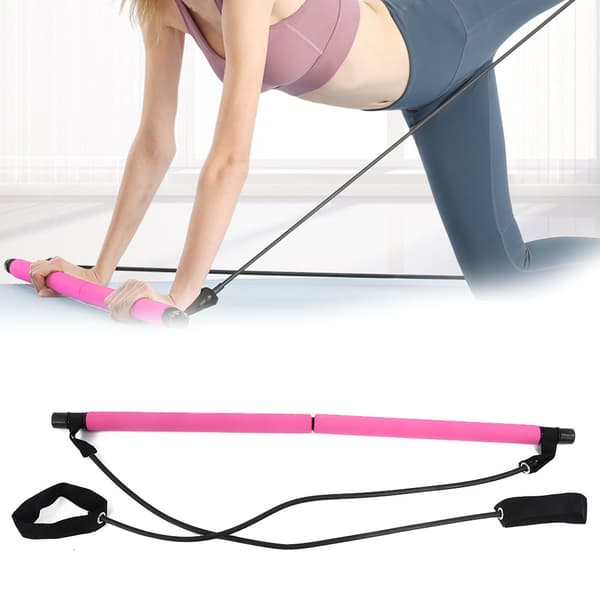 Multifunksjonell Yoga Pull Rod Brystekspanderende Trenings Pilates Bar (Pilates Bar)