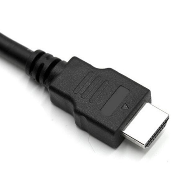 4K HD -multimedialiitäntäkaapeli High Speed ​​HD -multimedialiitännän jatkokaapeli 4,9 jalkaa HDTV- set näytölle