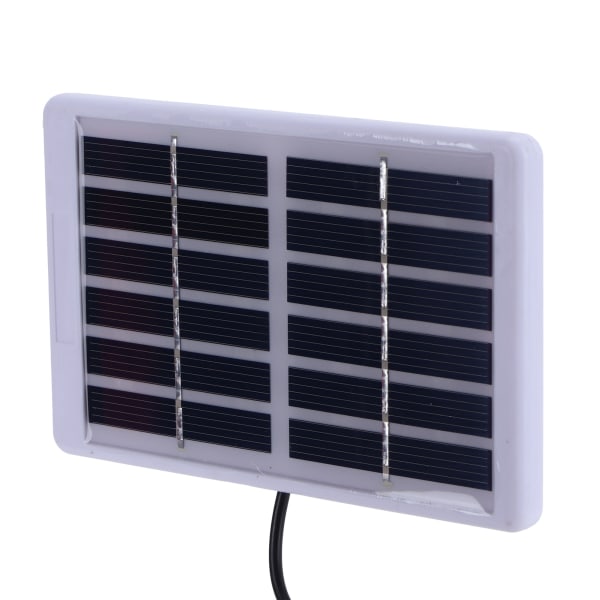 1,2W 6V solpanel med mikro- USB -port Polykristallint silikonsolarladdningskort