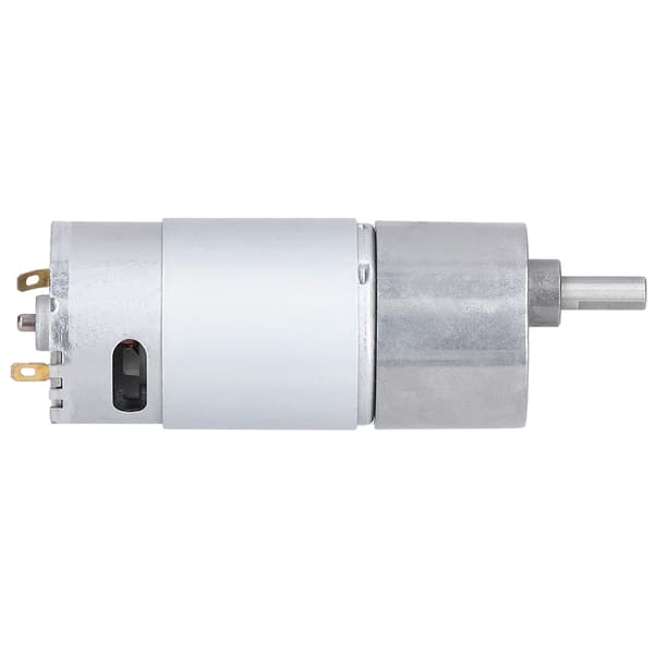 Girmotor Aluminiumlegering Høy Torsjon Hastighetsreduksjon Transmisjonstilbehør JGB37‑550 12V 100PRM
