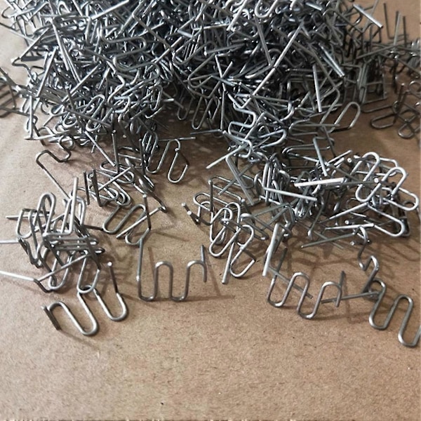 1000 kpl 0,6 mm S-aalto auton puskurin korin muoviniitille