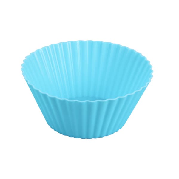 50 stk. genanvendelige silikone bageforme Cupcake Muffin forme Holdere til madlavning 7 cm