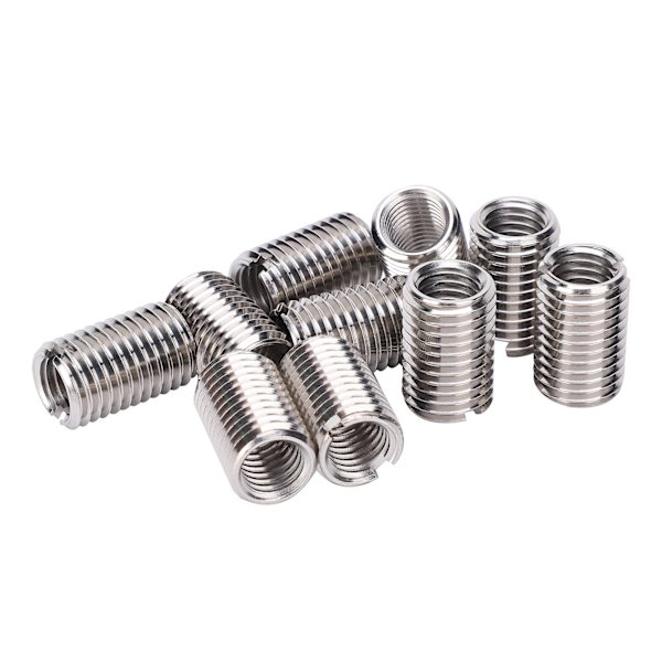 10 stk. gevindindsatser Reducerende møtrik reparationsværktøj 303 rustfrit stål han-hun fastener hardware
