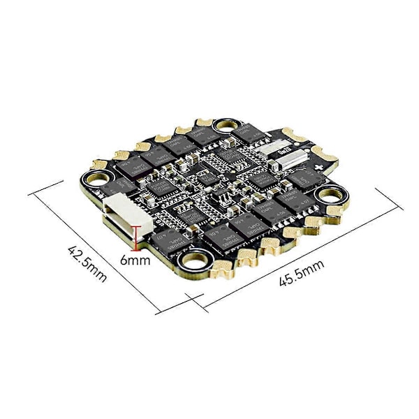 E70 G2 2-8S 70A Firmware 128K 4 IN 1 ESC FPV-kilpa-ajoon BLHeli 32