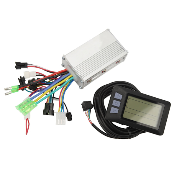 DC 24V 36V 48V 350W Elektrisk cykelcykel skoter motorstyrenhet P3H display konverteringskit