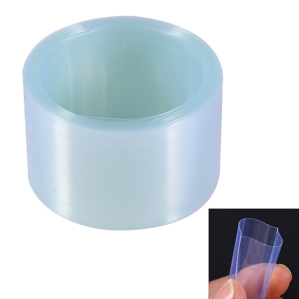 PVC Krympeflex Slange Wrap 18650 18500 Batteri 29.5MMΦ18.5MM 2m Længde