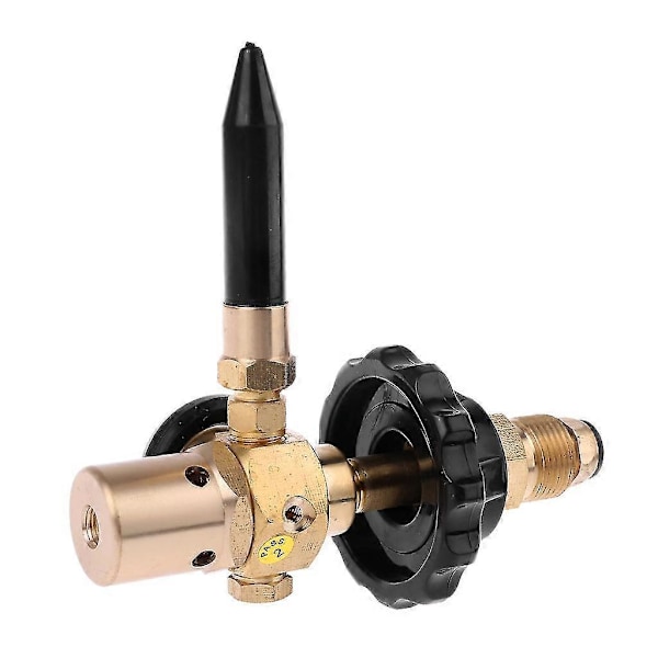 Mässing Helium Latex Tryckreducerare Med Tryckmätare För G5/8 Tank Ballongpump Regulator Zekai