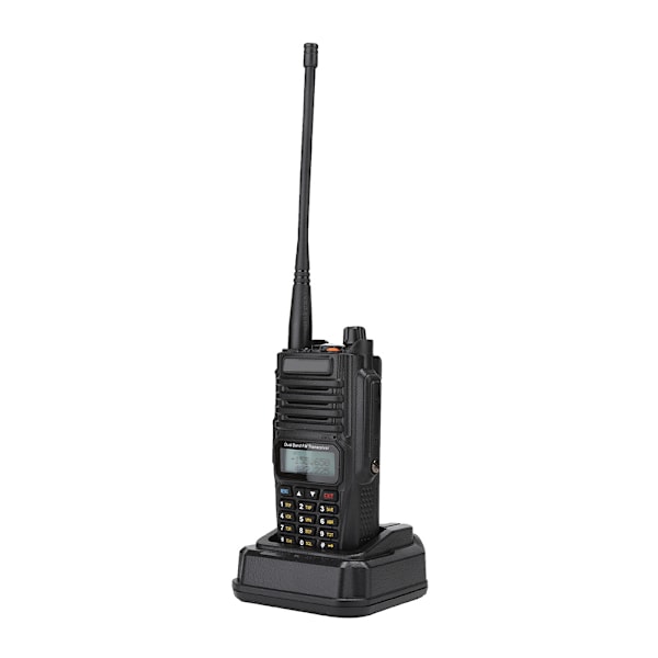 For Baofeng UV-XR PLUS Walkie Talkie Håndholdt Vanntett VHF/UHF Dual Frekvens 100-240VEU Plugg