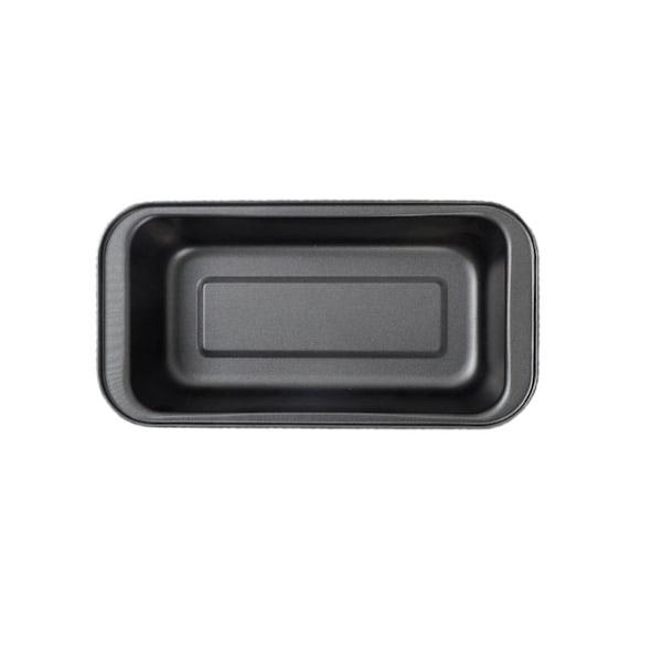 3 st kakbrödsform rektangulär nonstick bakform kolstål brödform svart 15 cm