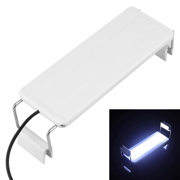 Clip-on Akvarium Mini LED Lys Fisketank Lampe EU Stik 220V