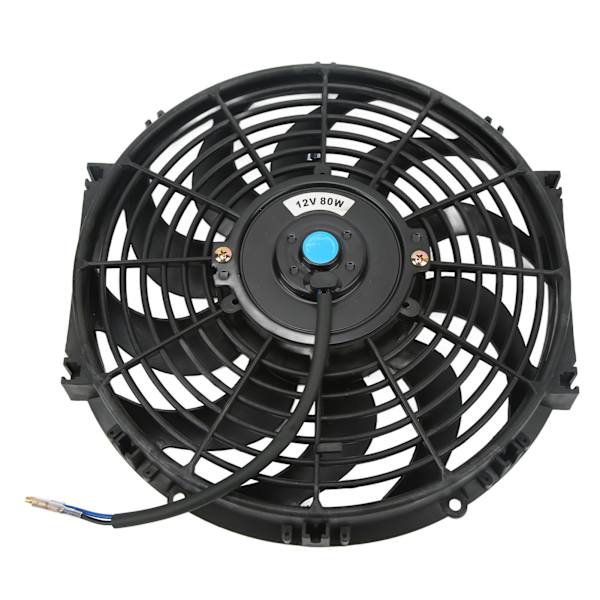 12V elektrisk kondensator kølerventilator samling stille drift universel 12in til biler