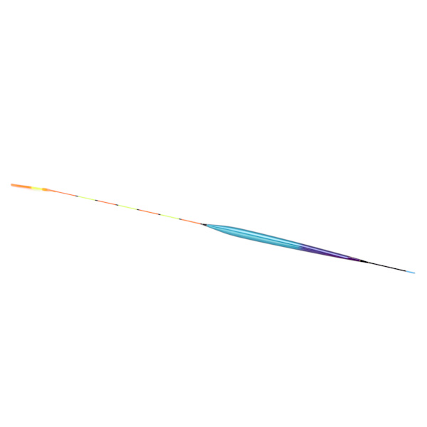 Högkänslig fiskeflöte lång vertikal balsaträflöte bobbers fiskeredskapHD‑06 51cm / 20.1in