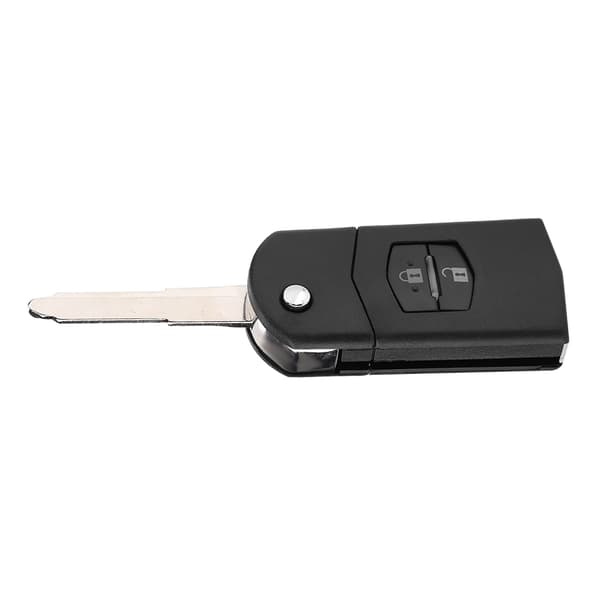 Vikbar 2-knapps fjärrnyckel Fodral Skal Passar MAZDA 2 3 5 6 RX8 MX5 2B
